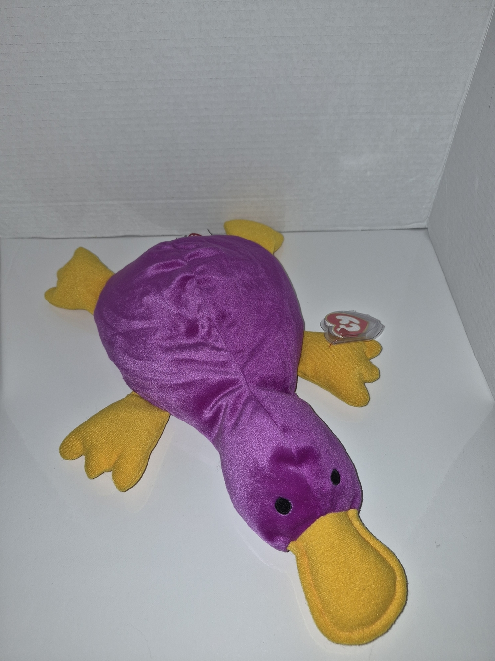 Ty Plush Pillow Pals PADDLES the Platypus 14" Stuffed Animal